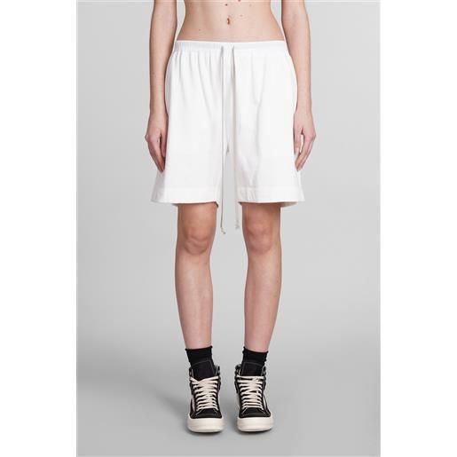 Rick Owens DRKSHDW shorts boxers in cotone bianco