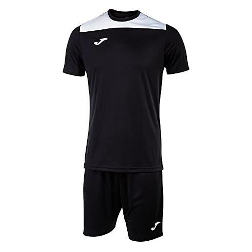 Joma set uomo phoenix ii nero bianco