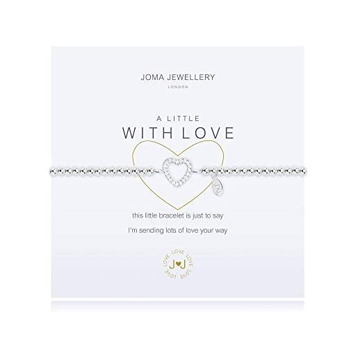 Joma Jewellery, braccialetto "a little with love"