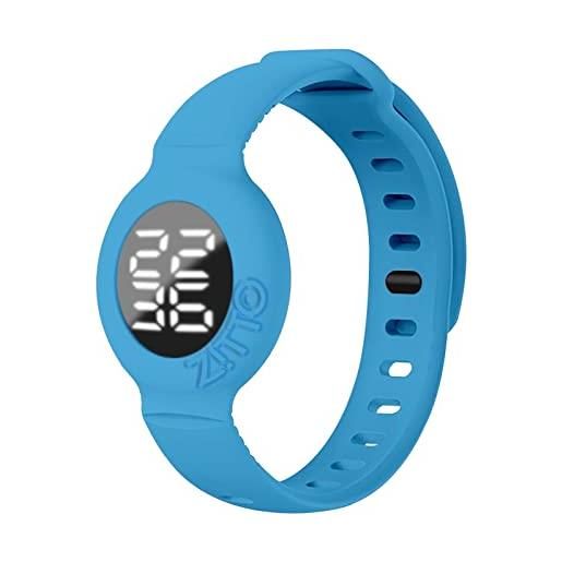 Zitto. Myo watch orologio in silicone quadrante led (endless blue)