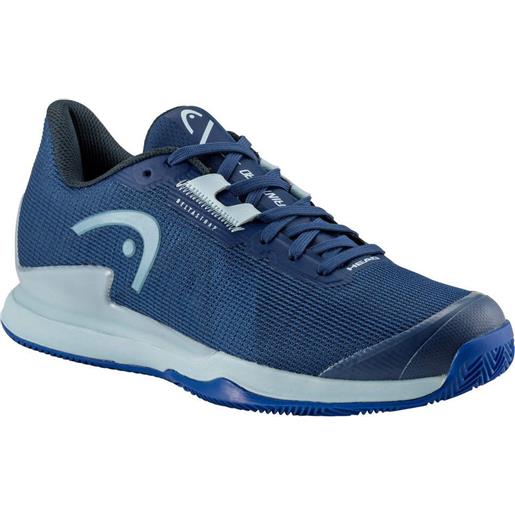 Head scarpe da tennis da donna Head sprint pro 3.5 clay - dark blue/light blue