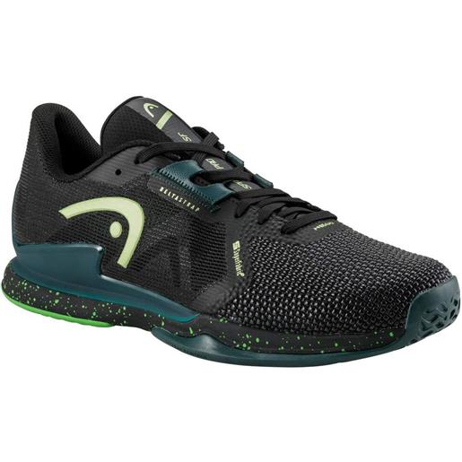 Head scarpe da tennis da uomo Head sprint pro 3.5 sf - black/forest green