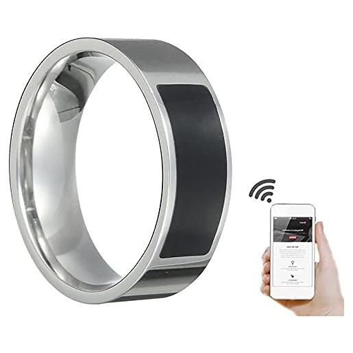 OYZY anello nfc intelligente, anello intelligente impermeabile multifunzionale anello digitale da dito indossabile accessori intelligenti l'anello intelligente supporta tutti i cellulari android e windows