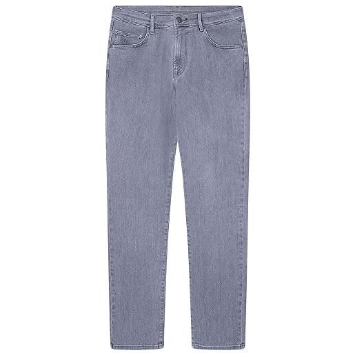 Hackett London grey powerflex pantaloni, 28w/30l uomo