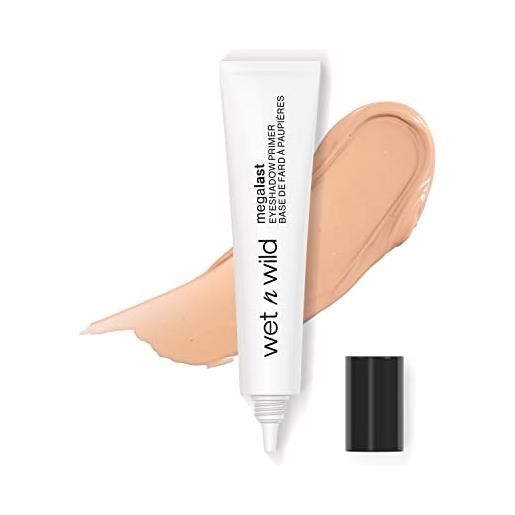 Wet n Wild megalast eyeshadow primer, ultra-creamy and lightweight make-up base with transparent finish and long-lasting formula