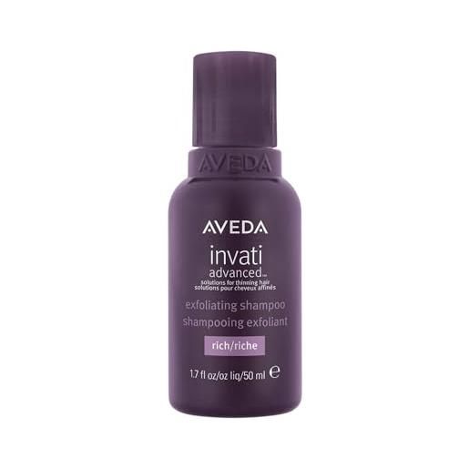 Aveda, invati advanced exfoliating shampoo rich travel size, 50 ml. 