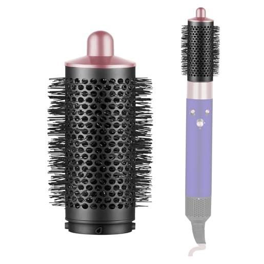 YTCHYYSK spazzola volumizzante rotonda rosa per dyson airwrap hair styler limp flat hair volumizer accessorio strumento di fissaggio, parte n. 969489-01 970750-01