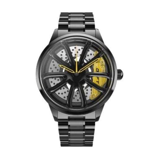 DriftElement performance gt rim watch - orologio da polso per auto sportive da uomo 3d dal design personalizzato