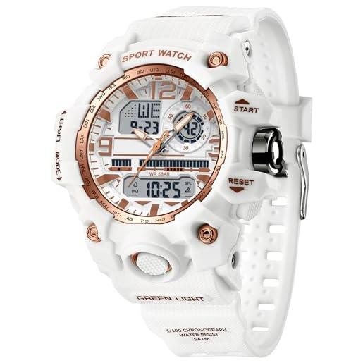 Orologio digale sportivo SANDA da uomo, orologio milare
