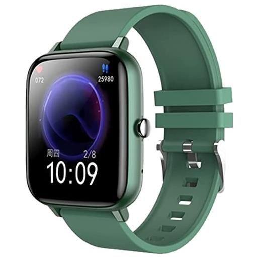 BYOOTI smartwatches smartwatch maschio femminile orologio bluetooth chiamata antipioggia sport smartwatch android ios electronics (colore: aggiungi extra 3 cinturini, taglia: 1)