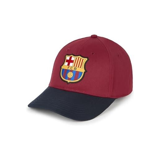 FC Barcelona - cappellino con visiera ufficiale stadium barça, unisex adulto, taglia unica