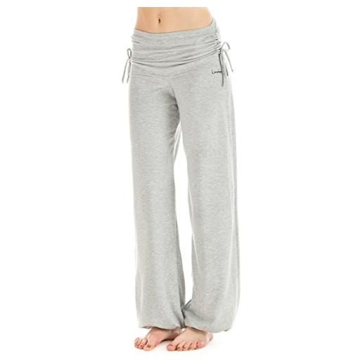 Winshape, pantaloni da allenamento donna, grigio (grey melange), m