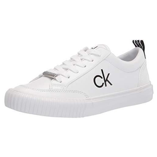 Calvin Klein 142, scarpe da ginnastica donna, bianco, 38 eu