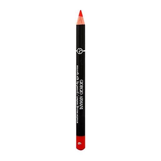 Giorgio armani smooth silk lip pencil matita labbra, 06, 1.02 g