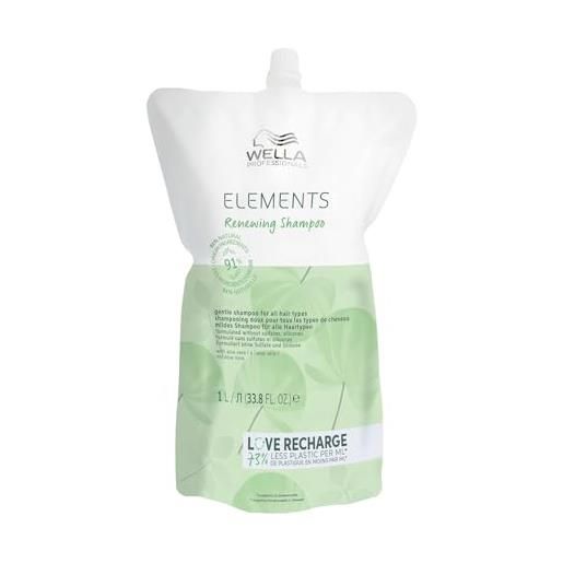 Wella professionals elements renewing shampoo 1000 ml