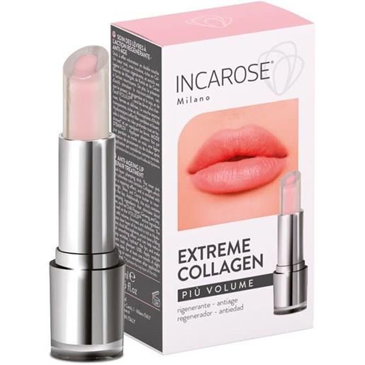 Incarose extreme collagen più volume stick labbra 4,5ml Incarose