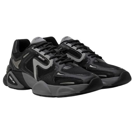 Replay destiny m night, scarpe da ginnastica uomo, 041 off wht, 41 eu