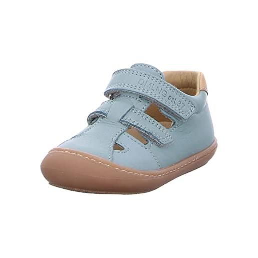 Däumling seki, scarpe da ginnastica bimba 0-24, nappa drab, 19 eu stretta