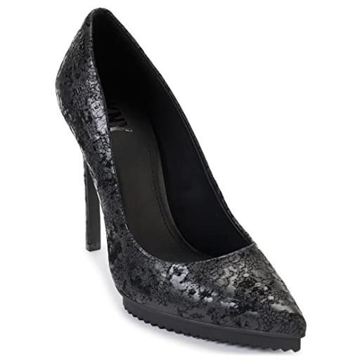 DKNY classica punta da infilare, scarpe décolleté donna, nero, 40 eu