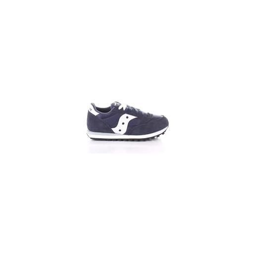 Saucony jazz original, scarpe da ginnastica unisex - bambini e ragazzi, navy white, 34 eu