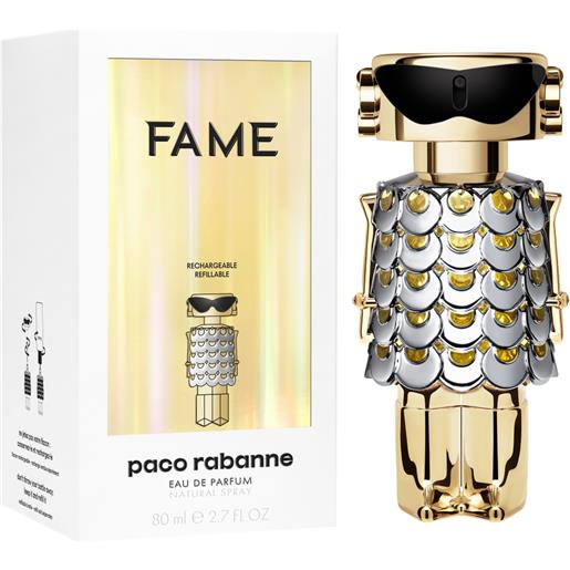 Paco Rabanne fame - eau de parfum 80 ml ricaricabile