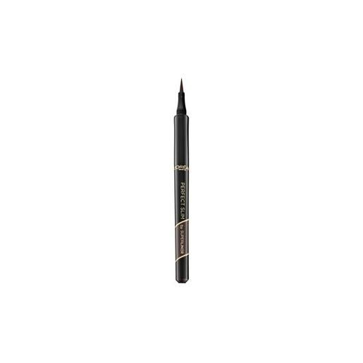 L´Oréal Paris super liner perfect slim waterproof eyeliner - 03 brown eyeliner in pennarello 1 g