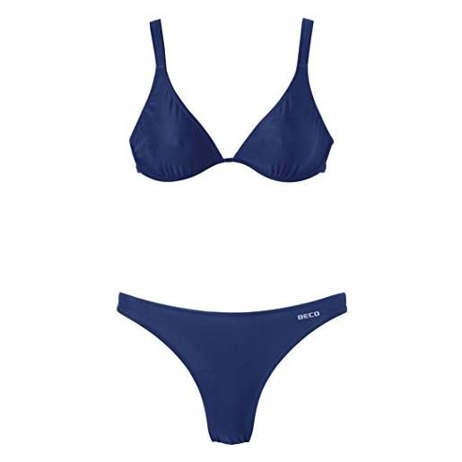 Beco summer of love - bikini a triangolo da donna, donna, 0/81030, marine, 40