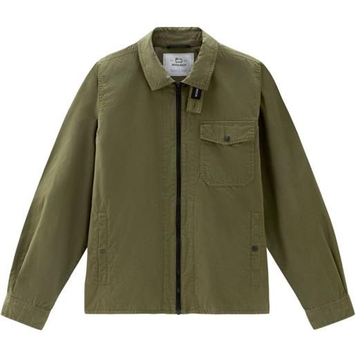 Woolrich giacca-camicia - verde