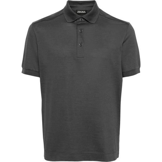 Zegna polo - grigio