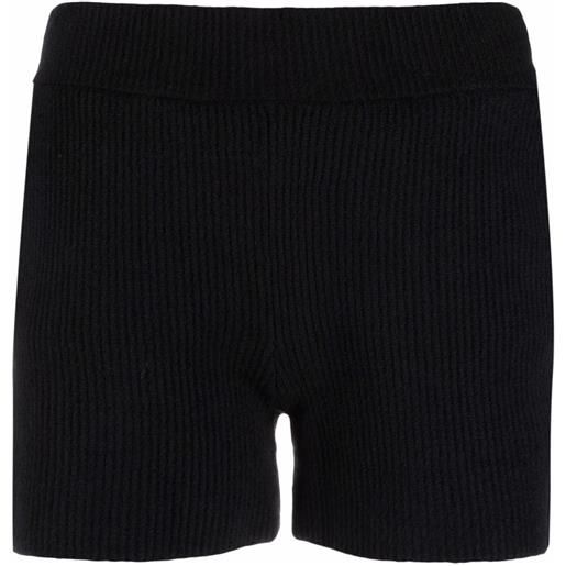 Helmut Lang shorts a coste - nero