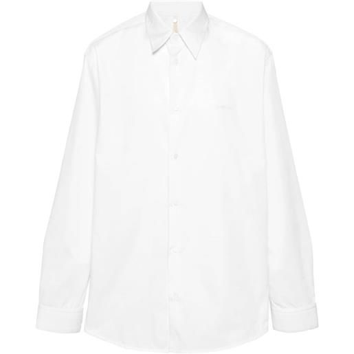 OAMC camicia con applicazione - bianco