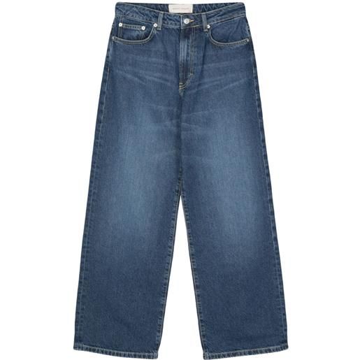 Jeanerica jeans belem a gamba ampia - blu