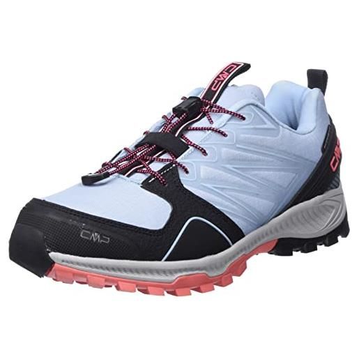 CMP atik wmn wp trail running shoes, scarpa da trail running, donna, blu (azzurro), 36 eu