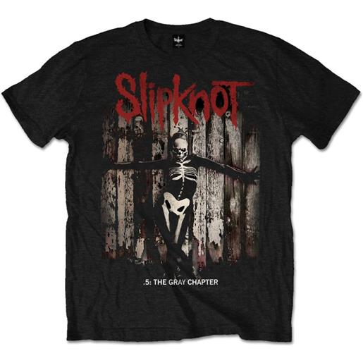 Slipknot maglietta grey chapter album mens black l