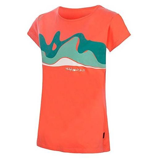 Trangoworld camiseta nome, canottiera donna, rosso corallo, m