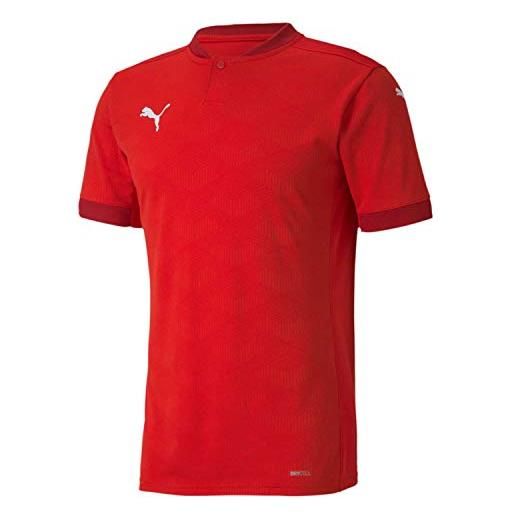 Puma teamfinal 21 jersey - maglietta uomo, rosso (puma red/chili pepper), 3xl, 1 pezzo