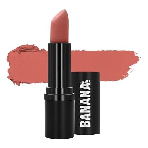 Banana beauty solid lipstick (caramelita) - rossetto per labbra volumizzate - nutriente e volumizzante - rossetto lunga durata - rossetti matte