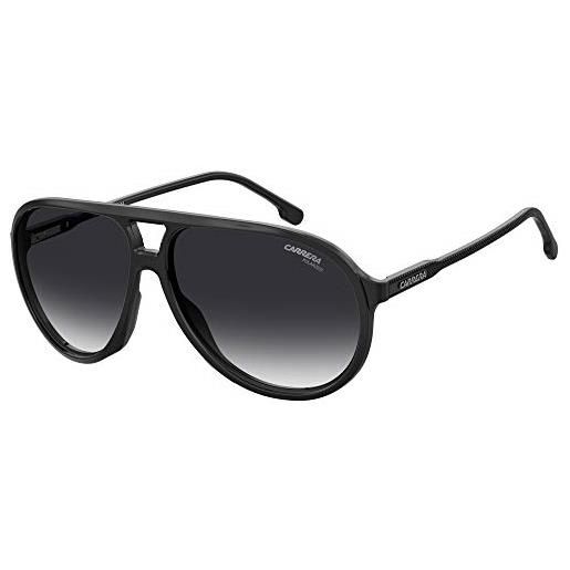 Carrera occhiali da sole 237/s black/grey shaded 61/13/140 uomo