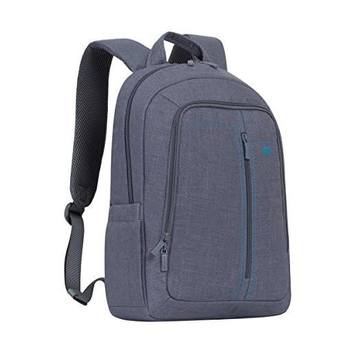 RivaCase 7560 laptop backpack 15.6, zaino per laptop fino a 15.6, grigio