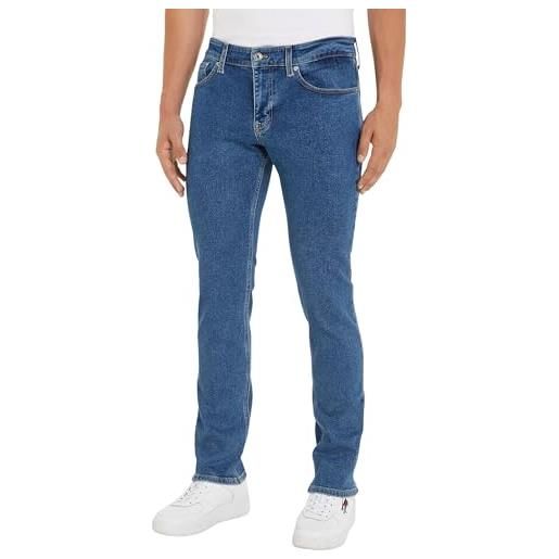 Tommy Jeans scanton slim ah4230 dm0dm18168 pantaloni di jeans, denim (denim medium), 33w / 32l uomo
