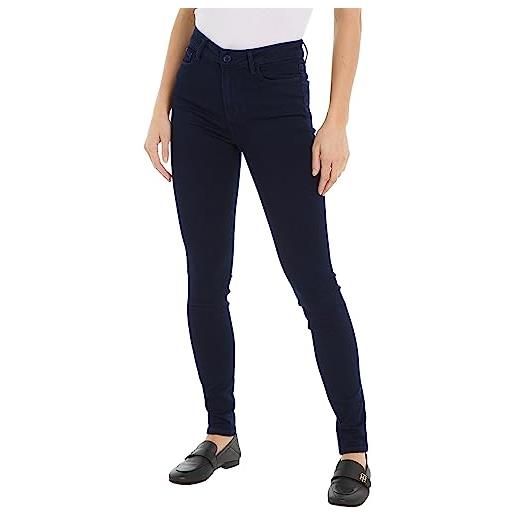 Tommy Hilfiger jeans donna skinny fit, blu (bea), 29w / 28l