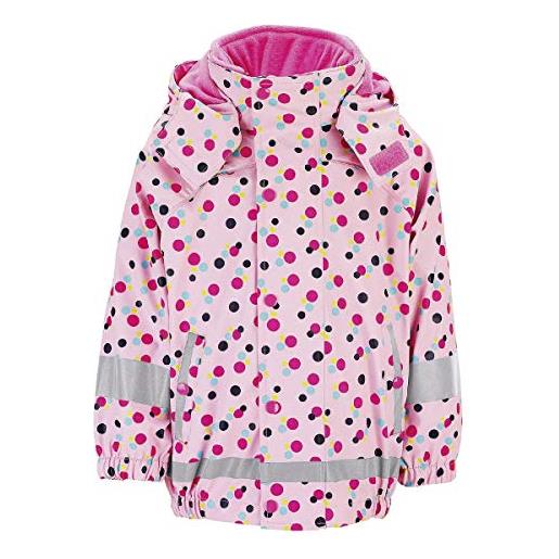 Sterntaler regenjacke mit innenjacke giacca da pioggia, colore: rosa, 4 anni unisex-bimbi