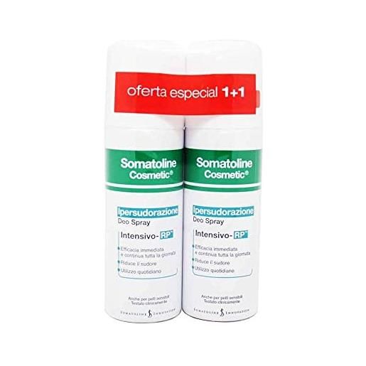 Somatoline deodorante hypersudo spray, 125 ml, confezione da 2