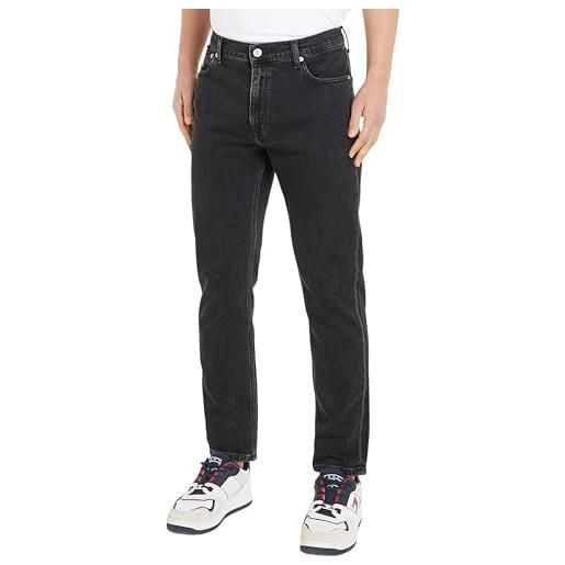 Tommy Jeans dad jean rglr tprd cg4181 dm0dm18120 pantaloni di jeans, denim (denim black), 34w / 30l uomo