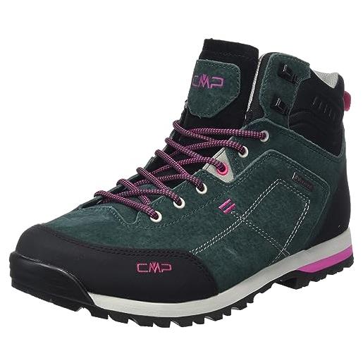 CMP alcor 2.0 mid wmn trekking shoes wp-3q18576, walking shoe donna, graffite-anemone, 42 eu