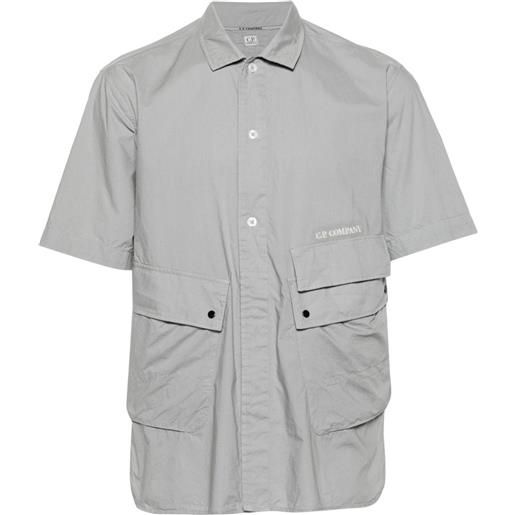 C.P. Company camicia con tasche - grigio