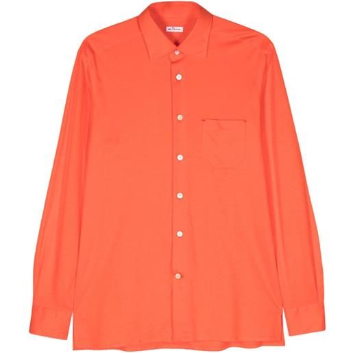 Kiton t-shirt a maniche lunghe - arancione