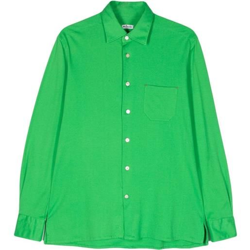 Kiton t-shirt a maniche lunghe - verde