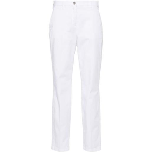 Jacob Cohën pantaloni slim marina - bianco