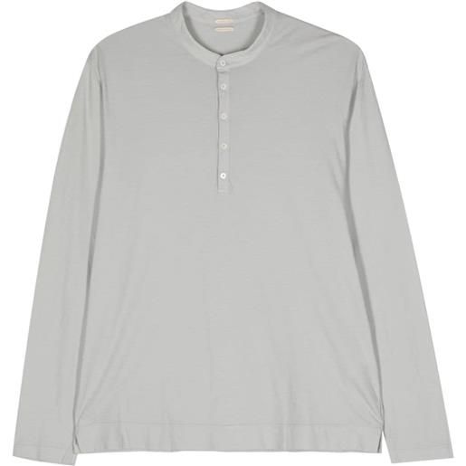 Massimo Alba t-shirt a maniche lunghe - grigio
